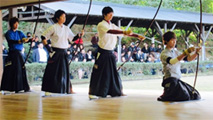 東西学生弓道選抜対抗試合　写真